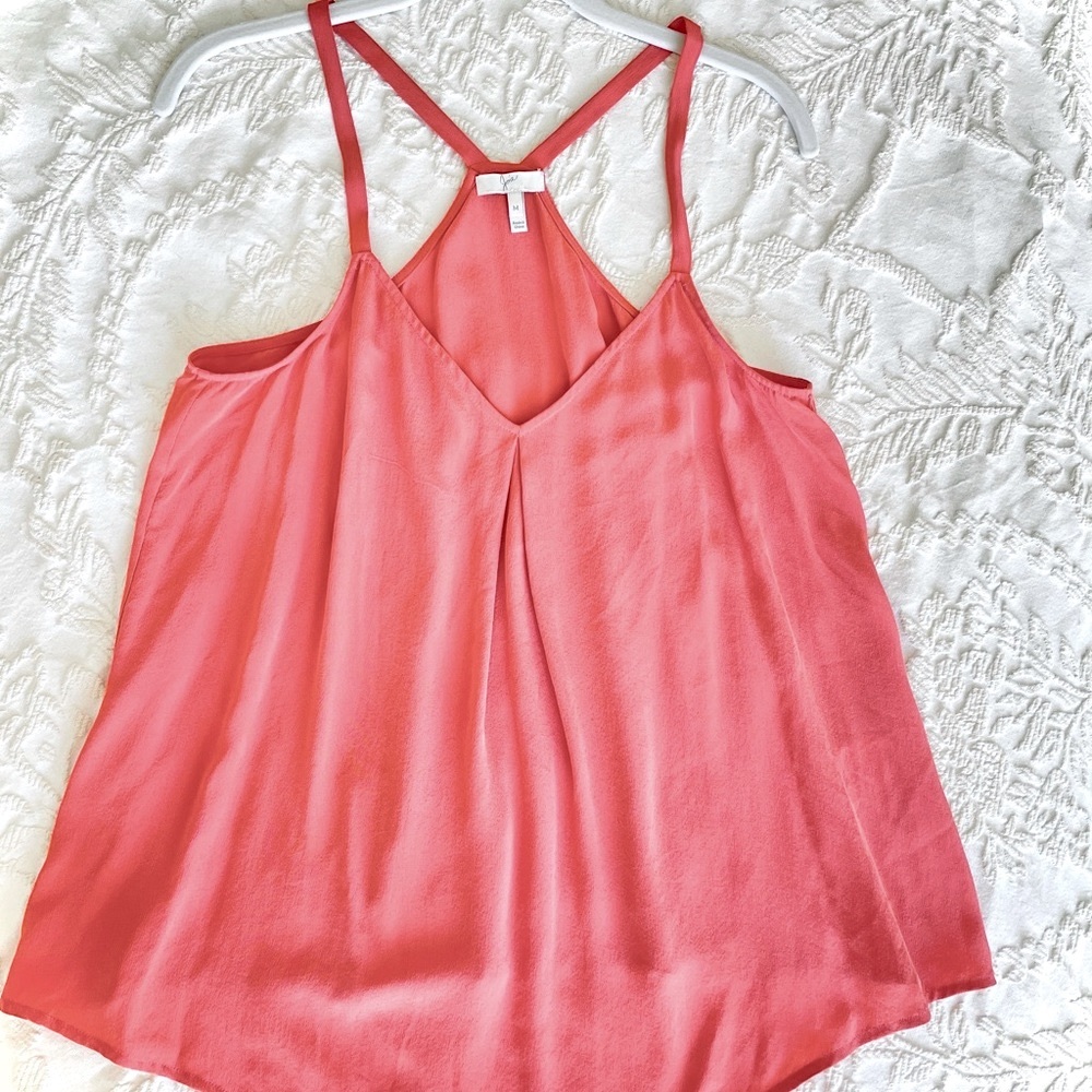 100% silk top EUC